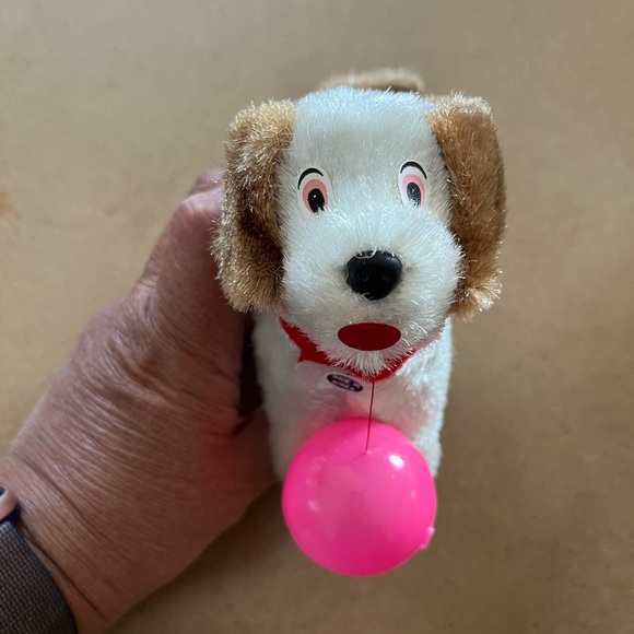 Vintage Wind Up Terrier Puppy Dog Toy in Original Box - Picture 4 of 8